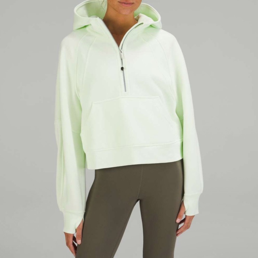 #520 NWT Lululemon Scuba Oversized Half-Zip Hoodie Elixir Sz XL/XXL (Rare)